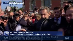Nicolas Sarkozy à Calais: Les habitants lassés par le défilé politique