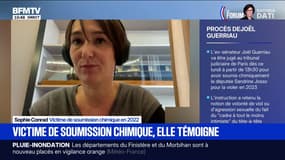 Procès de l'ex-sénateur Joël Guerriau: "J'assisterai à ce procès en soutien à Sandrine Josso", indique Sophie Conrad, victime de soumission chimique en 2022