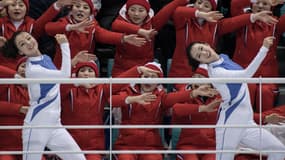 Les pom-pom girls nord-coréennes