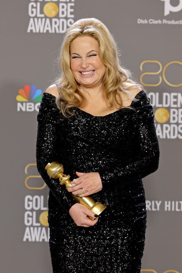 Jennifer Coolidge aux Golden Globes, le 11 janvier 2023.