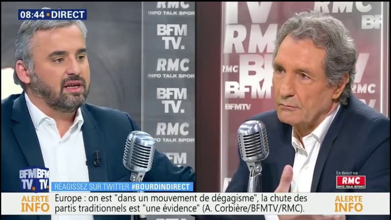 Sur RMC, Corbière attaque les "Grandes Gueules" de "Poujadisme de comptoir": la réponse des "GG"