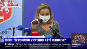 Disparition de Victorine: l'enquête se poursuit sous les qualifications d'"enlèvement, séquestration et homicide volontaire"