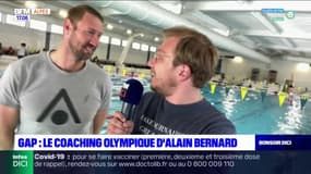 Gap: Alain Bernard rencontre différentes sections de nageurs 
