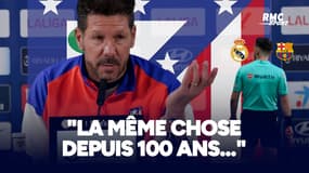 Atlético Madrid : “C’est la même chose depuis 100 ans…”, réagit Simeone à la nouvelle polémique d'arbitrage