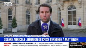 Colère agricole: la réunion de crise à Matignon est terminée