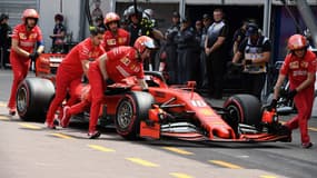 Charles Leclerc lors du GP de Monaco 2019