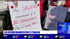 Toulon: les ATSEM ont manifesté ce vendredi