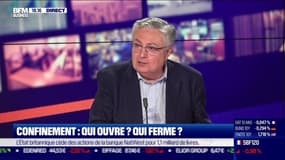 Jacques Creyssel sur la fermeture des commerces "non essentiels": "on est dans une improvisation qui est incroyable"
