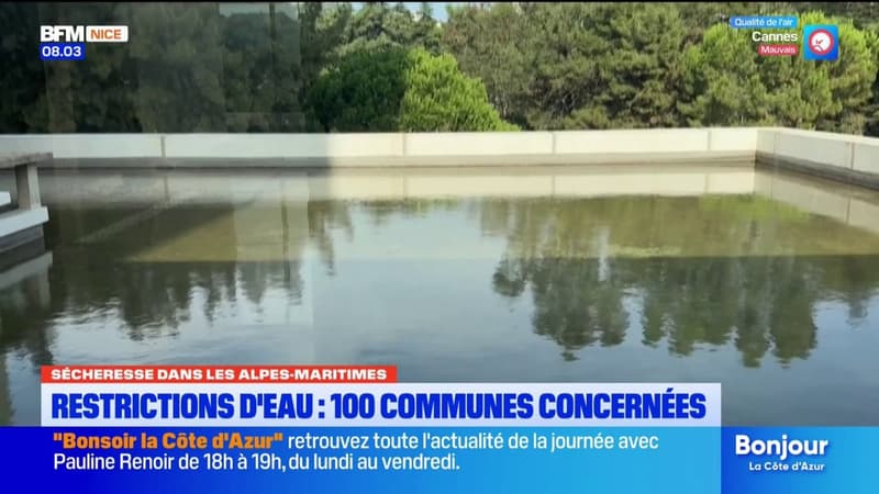 Alerte sécheresse : 100 communes des Alpes-Maritimes concernées par des restrictions d'eau