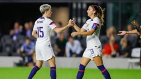 Megan Rapinoe et Alex Morgan