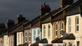 Des maisons au sud de Londres, le 13 janvier 2023