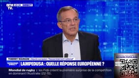 Migrants à Lampedusa: "La France ne doit pas participer à l'effort, il faut les reconduire", affirme Thierry Mariani (RN)