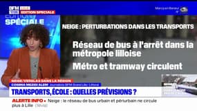 Neige et verglas: les transports scolaires et interurbains toujours suspendus jeudi dans les Hauts-de-France
