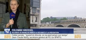 Montée des eaux de la Seine à Paris: "Le pic de la crue pourrait être atteint vendredi ou samedi", Colombe Brossel