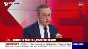 Police municipale: "Je suis favorable" à leur armement, assure Bruno Retailleau, ministre de l'Intérieur