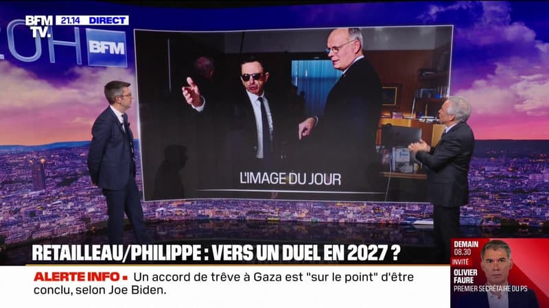 L'IMAGE DU 20H - Bruno Retailleau/Édouard Philippe: vers un duel en 2027?