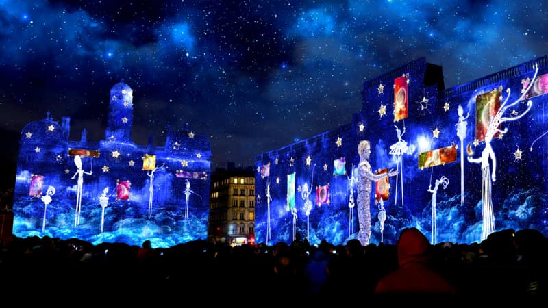 Le projet d'illumination pour la place des Terreaux.