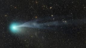  La comète 12P/Pons-Brooks, qui se dirige vers son prochain passage au périhélie le 21 avril, photographiée le 16 février 2024.