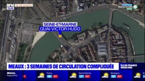 Meaux: trois semaines de circulation compliquée à cause de travaux