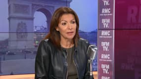 Anne Hidalgo sur RMC-BFMTV le 27 janvier 2022.