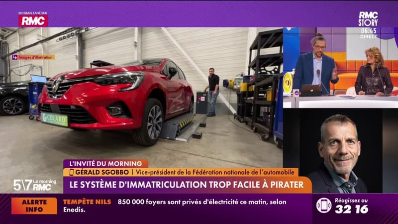 Le système d'immatriculation trop facile à pirater