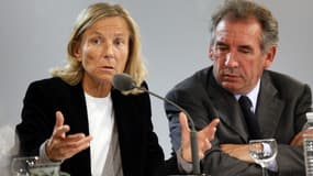 Marielle de Sarnez et François Bayrou