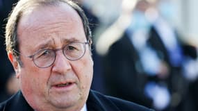 L'ancien président François Hollande, lors des commémorations du 11 novembre 2021 à Paris.