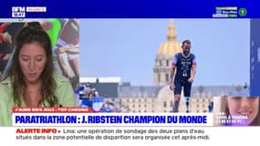 J'aime mes jeux: Jules Ribstein, sacré champion du monde de paratriathlon