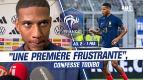 Allemagne 2-1 France : "Une première frustrante", confesse Todibo après ses débuts