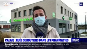 Calais: ruée de routiers dans les pharmacies pour réaliser des tests antigéniques