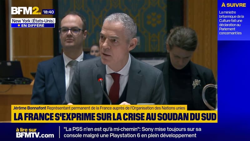 Crise au Soudan du Sud: "Un accès humanitaire sûr et sans entrave aux populations dans le besoin doit être garanti", affirme le représentant permanent de la France auprès de l'ONU