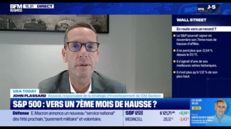 Vers un 7ème mois de hausse sur le S&P 500 ? È