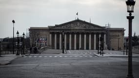 L'Assemblée nationale, à Paris, le 17 mars 2020.