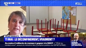 Céline Verzeletti (CGT): "Commencer par la réouverture des écoles, c'est en dépit de tout bon sens"
