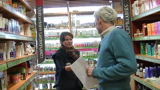 Un magasin d'agriculture biologique à paris