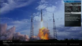 SpaceX fait décoller une fusée recyclée pour ravitailler la Station spatiale internationale