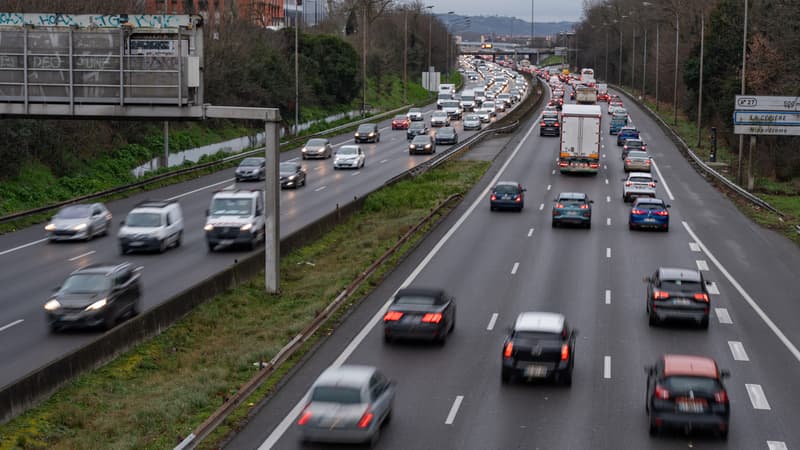 Le périphérique de Toulouse, le 13 février 2025.