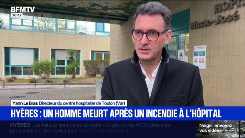 Hyères: un homme meurt dans l’incendie de son box aux urgences