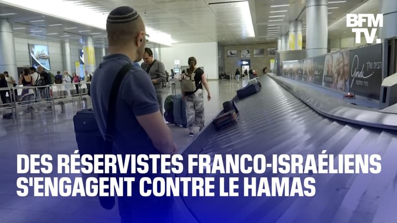 Ces réservistes français se rendent en Israël après les attaques du Hamas