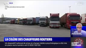 Coronavirus: la colère des chauffeurs routiers, qui continuent à travailler