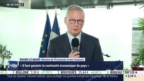 Bruno Le Maire: "Il n'est pas question de voir des grandes entreprises françaises, des fleurons industriels disparaître"