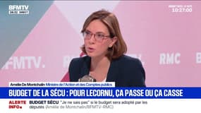 Amélie de Montchallin, ministre des Comptes publics, souhaite qu'il y ait "3,5 milliards d'euros de plus à l'hôpital entre 2025 et 2026"