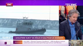 Les règles de droits d'asile se durcissent pour les migrants qui traversent la Manche