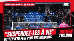 Ligue 1 : "Suspendez-les à vie" Jérôme Rothen n'en peut plus de voir des problèmes autour du football