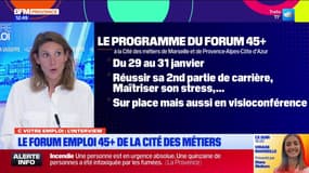 C votre emploi du mercredi 22 janvier 2025 - Le Forum emploi 45+ de la Cité des métiers