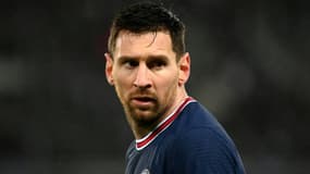La superstar du Paris Saint-Germain, l'attaquant argentin Lionel Messi, le 7 décembre au Parc des Princes, à Paris.