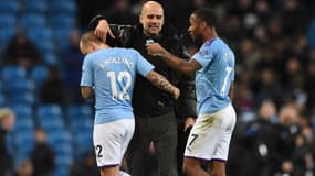 Angelino et Pep Guardiola