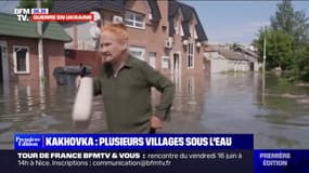Ukraine: les images de Kherson sous les eaux après la destruction du barrage de Kakhovka