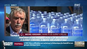 Sécheresse: "Les 60 points de captage d'eau de la ville de Guéret sont vides et la rivière baisse" s’inquiète le maire
