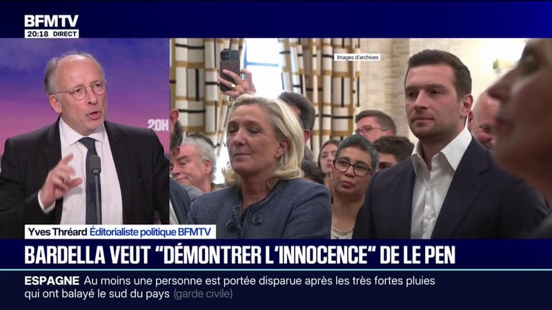 Procès du RN: Jordan Bardella veut “démontrer l'innocence” de Marine Le Pen